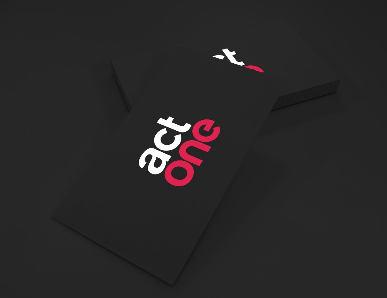 Act One business cards