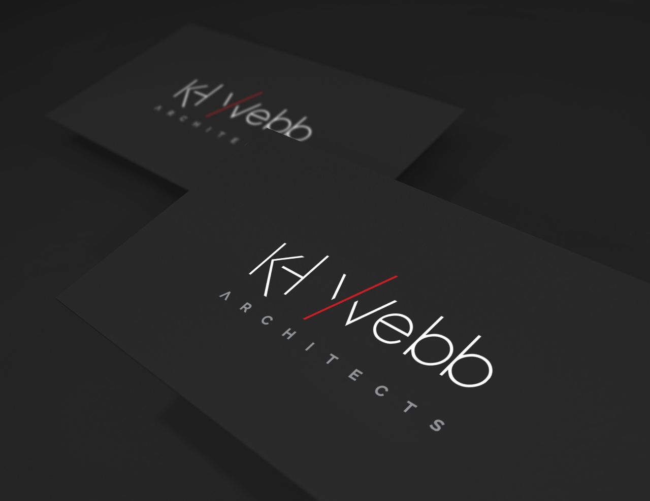 KH Webb business cards