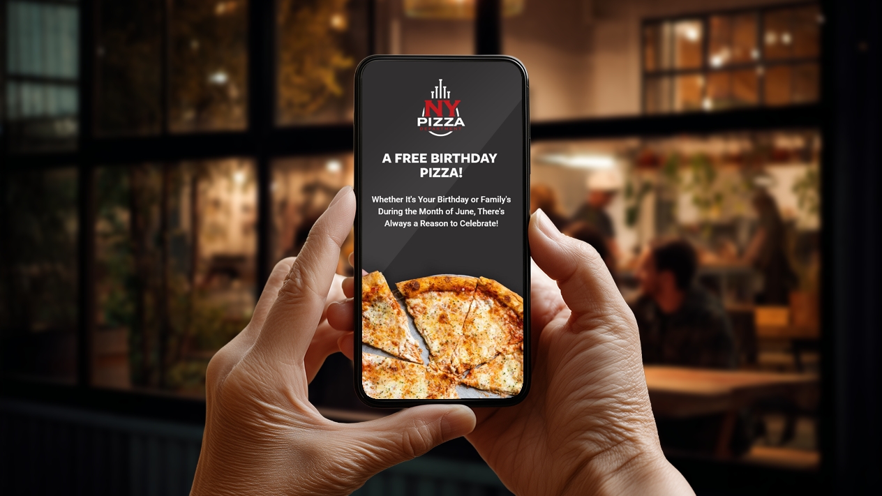 NY Pizza Department Email header